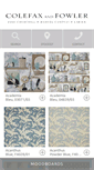 Mobile Screenshot of designs.colefax.com